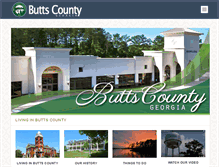 Tablet Screenshot of buttscountyga.com